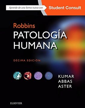 portada Robbins. Patología Humana. Student Consult - 10ª Edición (in Spanish)