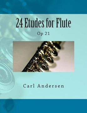portada 24 Etudes for Flute: Op 21 (en Inglés)