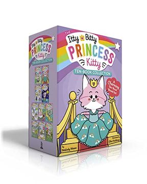 portada The Itty Bitty Princess Kitty Ten-Book Collection: The Newest Princess; The Royal Ball; The Puppy Prince; Star Showers; The Cloud Race; The Un-Fairy; The Copycat; Tea for Two; Flower Power (en Inglés)