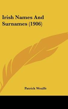 portada irish names and surnames (1906)