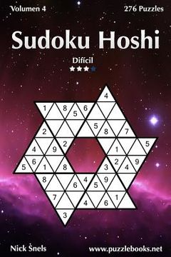 portada Sudoku Hoshi - Difícil - Volumen 4 - 276 Puzzles