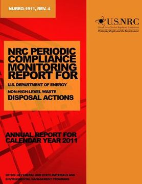 portada NRC Periodic Compliance Monitoring Report for U.S. Department of Energy Non-High-Level Waste Disposal Actions (en Inglés)