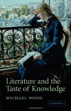 portada Literature and the Taste of Knowledge Paperback (The Empson Lectures) (in English)