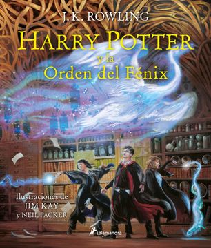 portada Harry Potter y la Orden del Fenix (Ed. Ilustrada Harry Potter 4)