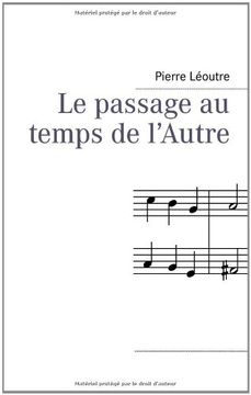 portada Le passage au temps de l'Autre (French Edition)