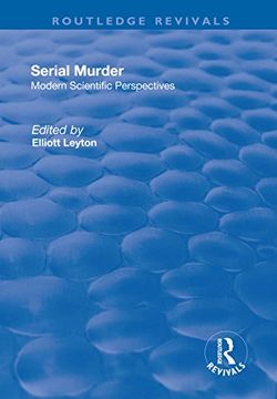 portada Serial Murder: Modern Scientific Perspectives (en Inglés)