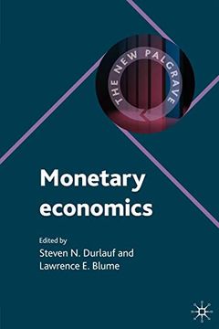 portada Monetary Economics (The new Palgrave Economics Collection) (en Inglés)