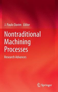 portada Nontraditional Machining Processes: Research Advances (en Inglés)