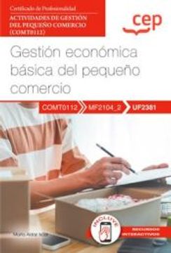 portada Manual Gestion Economica Basica Pequeño Comercio Uf2381