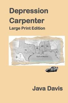 portada Depression Carpenter Large Print (in English)
