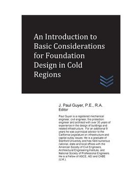 portada An Introduction to Basic Considerations for Foundation Design in Cold Regions