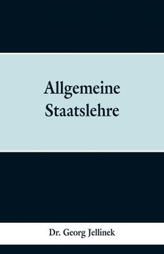 portada Allgemeine Staatslehre (in Spanish)