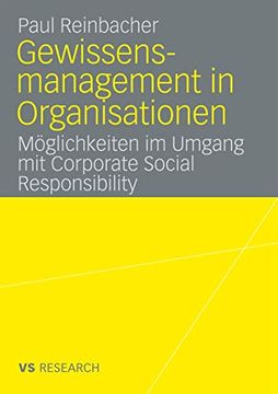 portada Gewissensmanagement in Organisationen: Möglichkeiten im Umgang mit Corporate Social Responsibility (en Alemán)