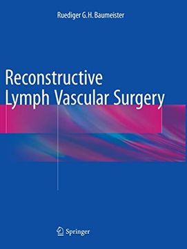 portada Reconstructive Lymph Vascular Surgery (in English)