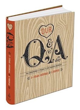 portada Our q and a a Day: 3-Year Journal for 2 People (en Inglés)