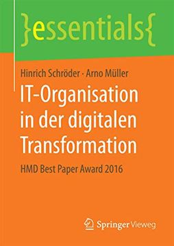 portada It-Organisation in der Digitalen Transformation: Hmd Best Paper Award 2016 (in German)