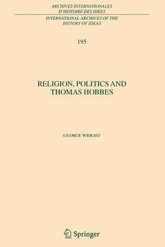 portada religion, politics and thomas hobbes (en Inglés)