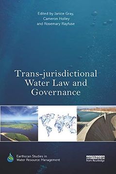 portada Trans-Jurisdictional Water law and Governance (Earthscan Studies in Water Resource Management) (en Inglés)