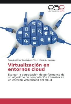 portada Virtualización en entornos cloud: Evaluar la degradación de performance de un algoritmo de computación intensiva en un entorno virtualizado del cloud