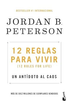 portada 12 Reglas Para Vivir: Un Antídoto Al Caos / 12 Rules for Life: An Antidote to Chaos (in Spanish)