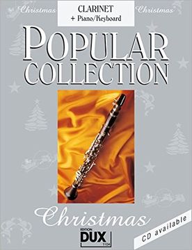 portada Popular Collection Christmas. Clarinet + Piano (en Alemán)