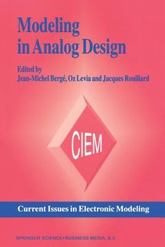 portada Modeling in Analog Design