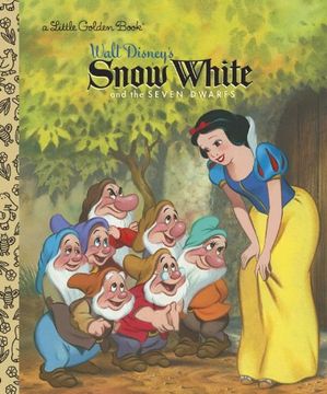 portada Snow White & the 7 Dwarfs (Dis (Little Golden Books) (en Inglés)