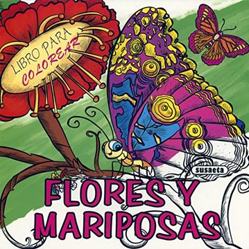 portada Flores y mariposas (Paperback)