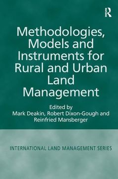 portada Methodologies, Models and Instruments for Rural and Urban Land Management (International Land Management Series) (en Inglés)