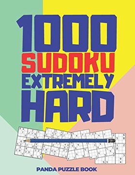 portada 1000 Sudoku Extremely Hard: Logic Games For Adults - Mind Games Puzzle