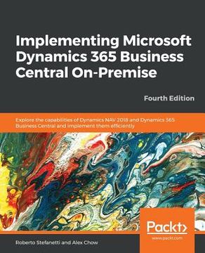 portada Implementing Microsoft Dynamics 365 Business Central On-Premise - Fourth Edition