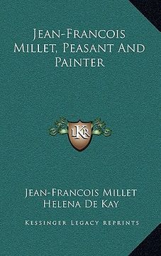 portada jean-francois millet, peasant and painter