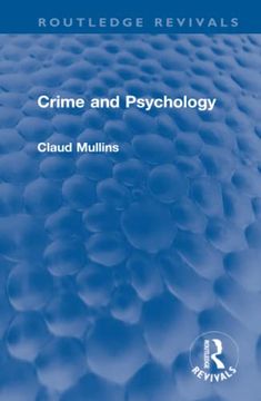 portada Crime and Psychology (Routledge Revivals) (in English)