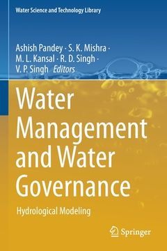 portada Water Management and Water Governance: Hydrological Modeling (en Inglés)