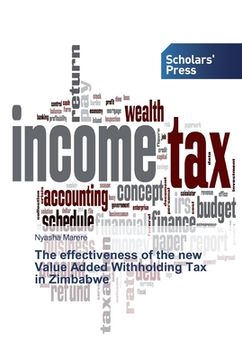 portada The effectiveness of the new Value Added Withholding Tax in Zimbabwe (en Inglés)