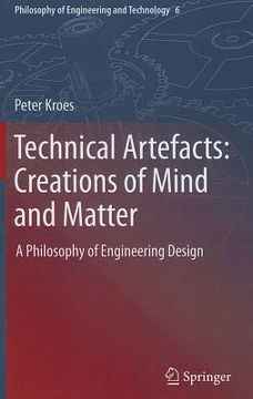 portada technical artefacts: creations of mind and matter