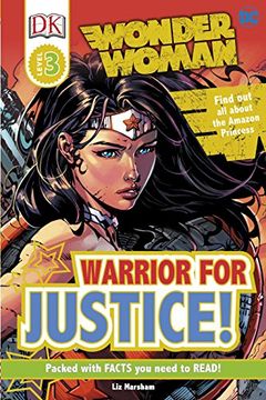 portada DC Wonder Woman Warrior for Justice! (DK Readers Level 3)