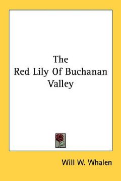 portada the red lily of buchanan valley (en Inglés)