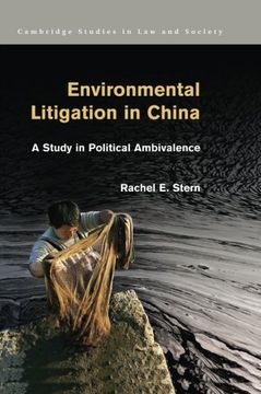 portada Environmental Litigation in China: A Study in Political Ambivalence (Cambridge Studies in law and Society) (en Inglés)