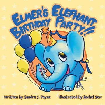 portada Elmer's Elephant Birthday Party: A Counting Book (en Inglés)