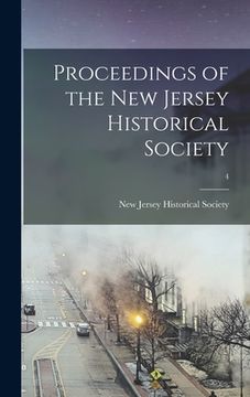 portada Proceedings of the New Jersey Historical Society; 4 (in English)
