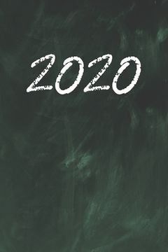 portada Grand Fantasy Designs: 2020 chalk on dark blackboard - Notebook 6x9 dot grid (in English)