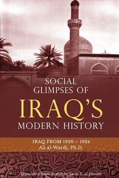 portada Social Glimpses of Iraq's Modern History- Iraq from 1920-1924 (en Inglés)