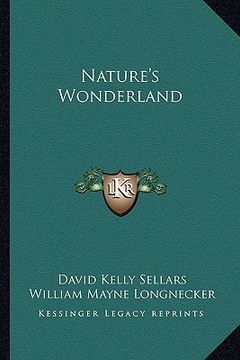 portada nature's wonderland (en Inglés)