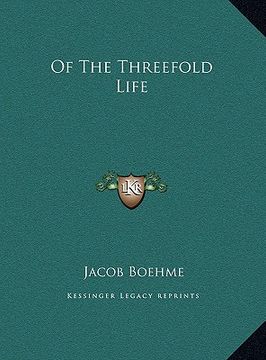 portada of the threefold life of the threefold life