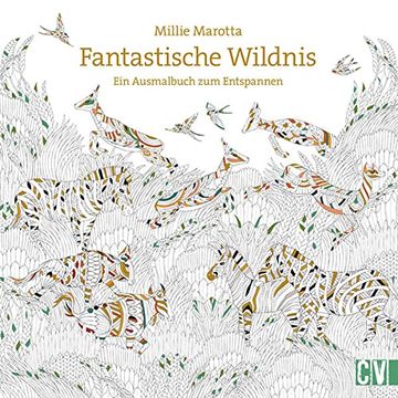 portada Fantastische Wildnis: Ein Ausmalbuch zum Entspannen (en Alemán)