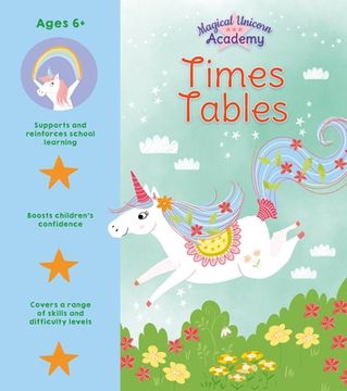 portada Magical Unicorn Academy: Times Tables (en Inglés)