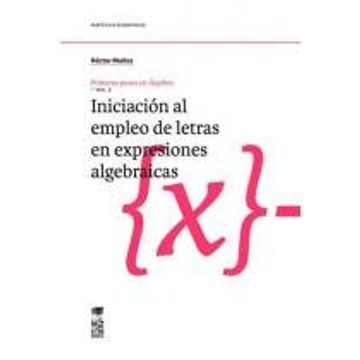 portada Iniciacion al Empleo de Letras en Expresiones Algebraicas, Vol. 2