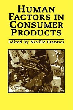 portada human factors in consumer products (en Inglés)