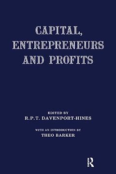 portada Capital, Entrepreneurs and Profits